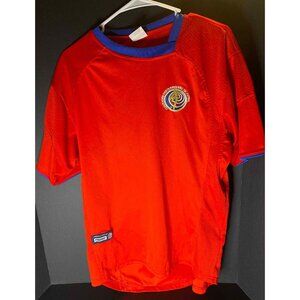 Federacion Costarricense De Futbol Costa Rica Jersey Mens L Soccer Sport Outdoor